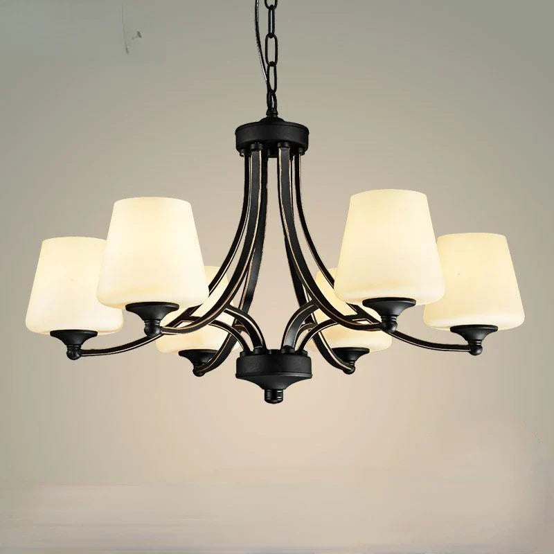 Afralia™ Retro Black Pendant Lamp: Industrial Lighting for Living, Dining, Bedroom