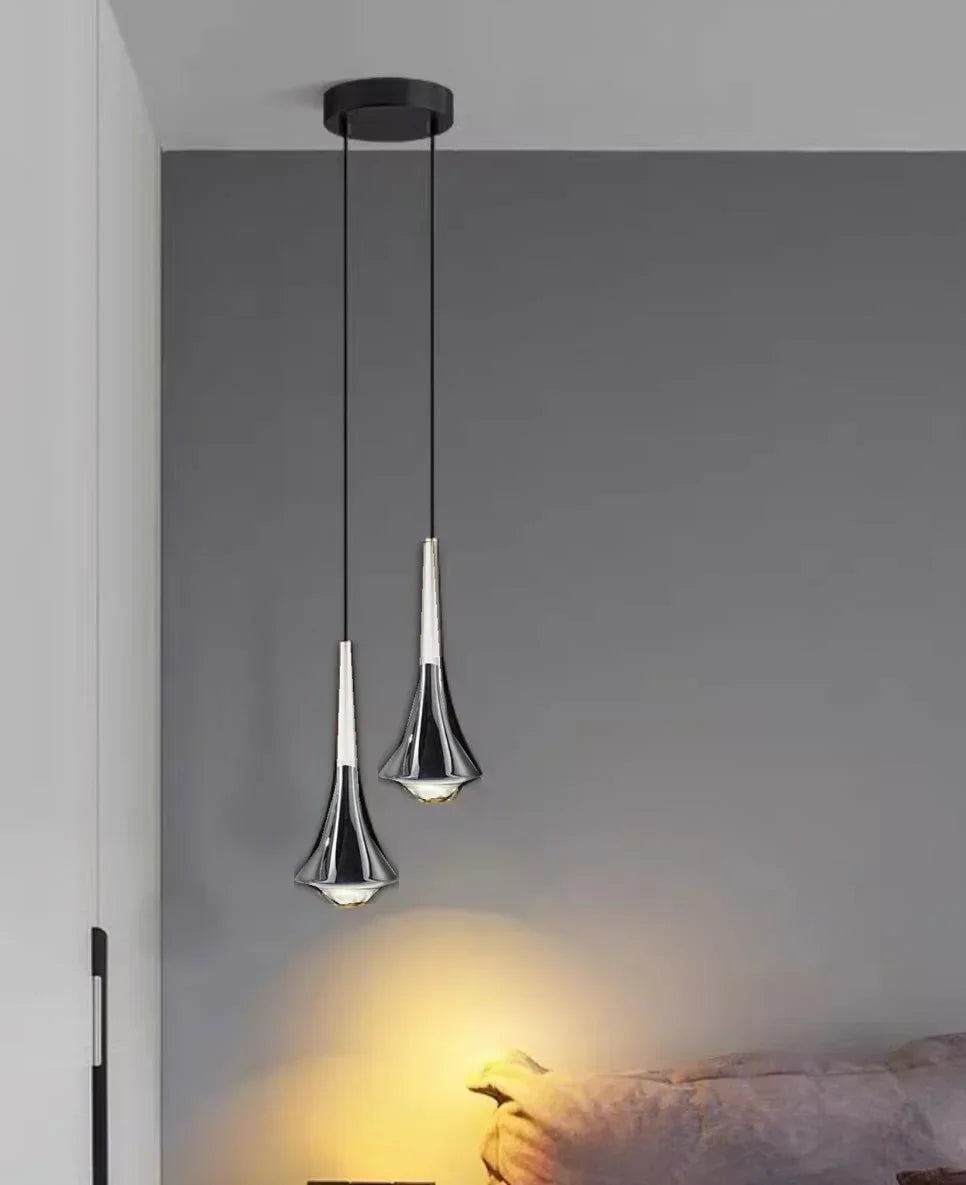 Afralia™ Modern LED Pendant Light Fixture for Bedroom Living Room Kitchen Dining Home Decor