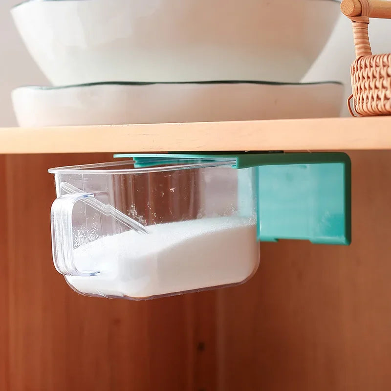 Afralia™ Kitchen Spice Rack Organizer Set with Seasoning Containers and Spoons