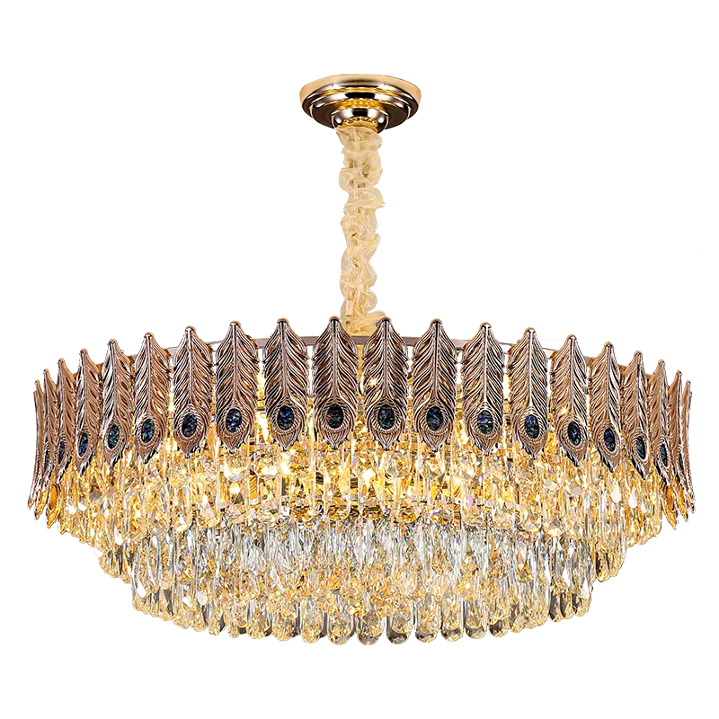 Afralia™ Crystal Chandelier: Elegant & Modern Bedroom & Living Room Lighting