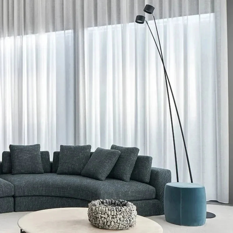 Afralia™ Nordic Design LED Floor Lamp for Home Decor Lighting