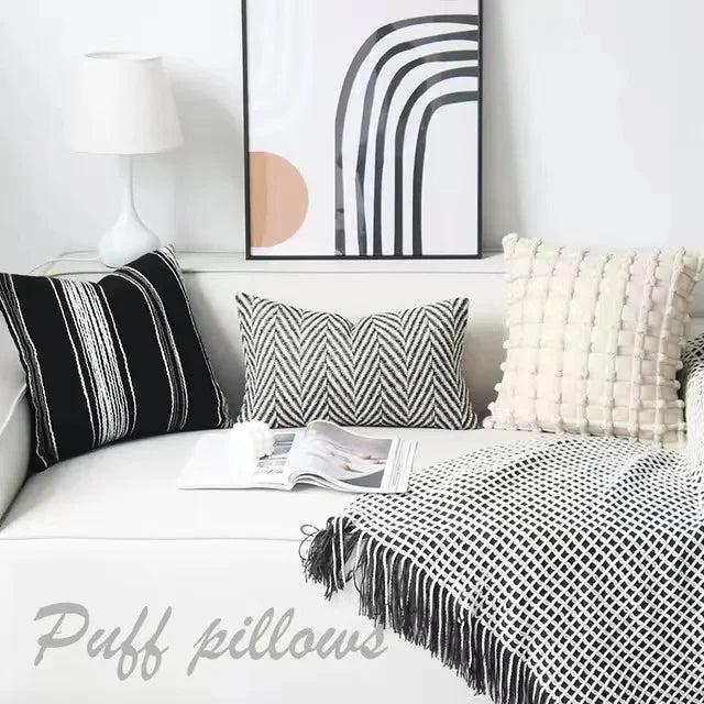 Afralia™ Chic Pillow Cover Set for Modern Minimalist Home Decor