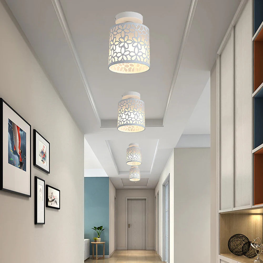 Afralia™ Industrial E27 Ceiling Lamp: Vintage Retro Loft Style for Home Living Room and Kitchen Decor