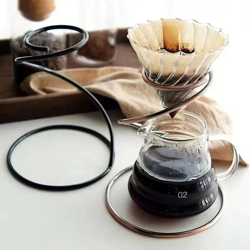 Afralia™ Coffee Barista Set - Drip Filter Espresso Tools Funnel Holder for Cafe