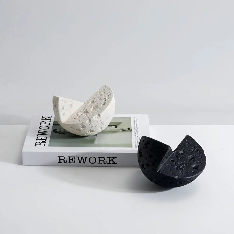 Afralia™ Geometric Resin Sphere Ball Home Decoration Accessories