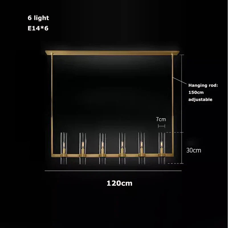 Afralia™ Modern Copper Glass Black Gold Round Chandelier LED Lighting Fixture