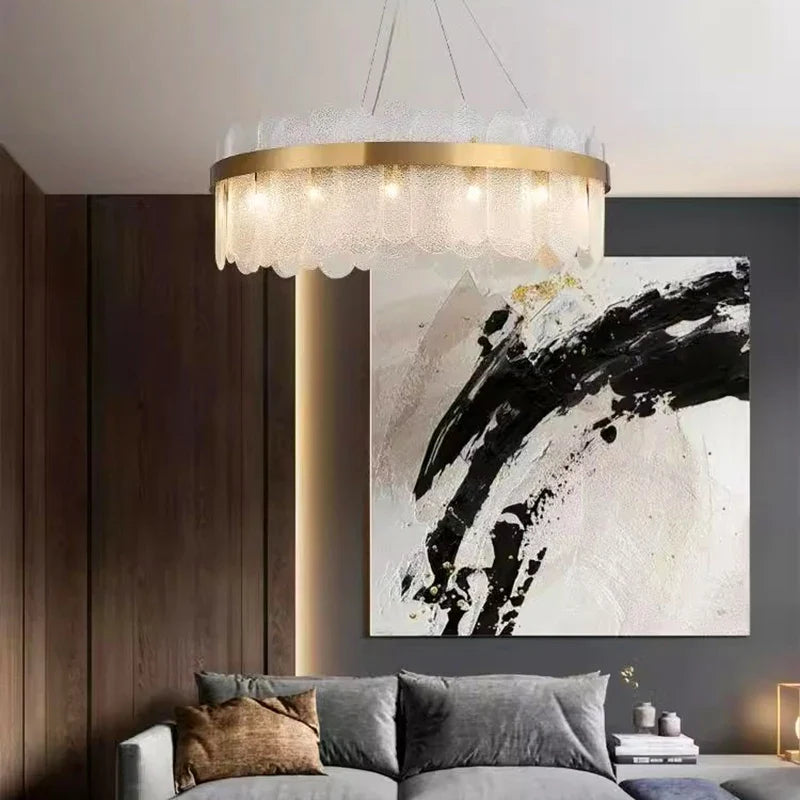 Afralia™ Modern LED Pendant Chandeliers for Living Room and Dining Room Lighting