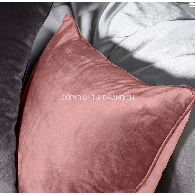 Afralia™ Luxe Velvet Throw Pillow Cover | Soft & Elegant Cushion Case for Sofa, Couch, Bedroom