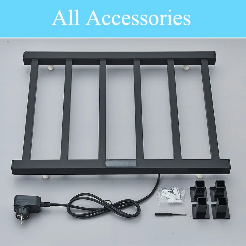 Afralia™ Electric Towel Warmer with Smart Digital Display