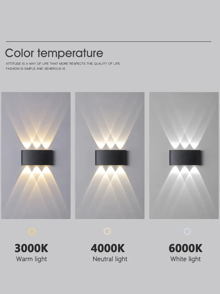 Afralia™ LED Modern Minimalist Wall Lamp for Bedroom, Living Room, Aisle