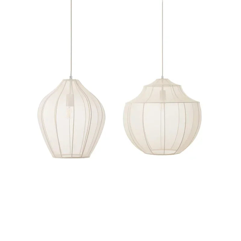 Afralia™ Yara Danish Fabric Pendant Light for Home Decor, Bedroom, and Living Room