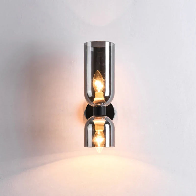 Afralia™ Nordic Glass Wall Lamp LED Sconces for Indoor Home Decor