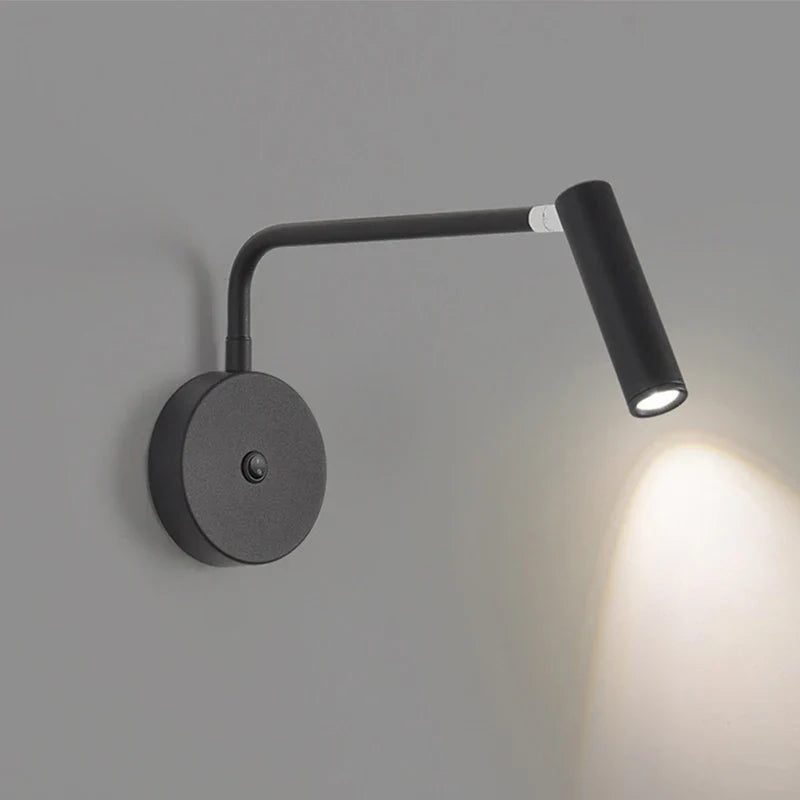 Afralia™ LED Wall Lamp: Nordic Modern Simplicity Sconce with Adjustable Switch.