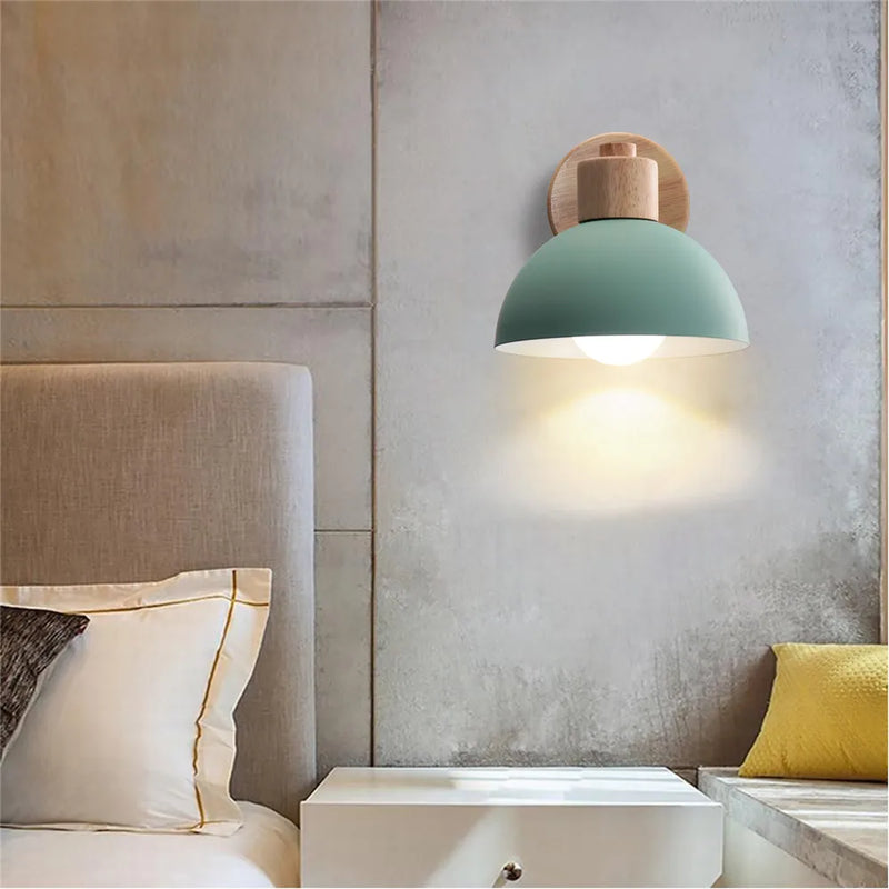 Afralia™ Macaroon Dome Wall Sconce Light for Bedroom and Living Room