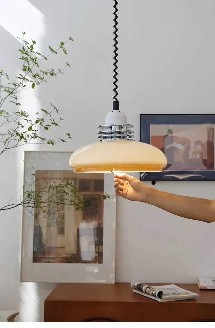 Afralia™ Nordic Retro Pendant Light for Restaurant, Bar, Bedroom, and Study