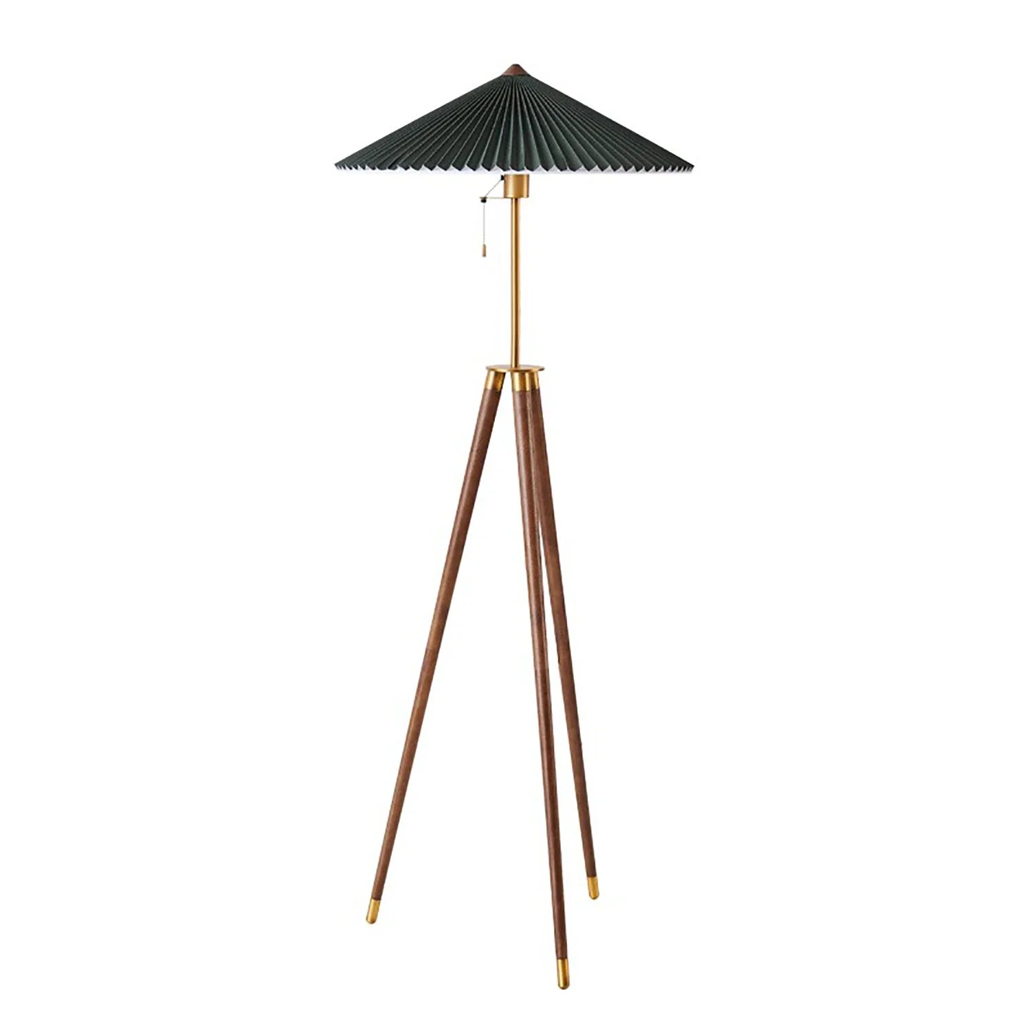 Luxury Wood Floor Lamp Standing Light for Home Decor - Afralia™