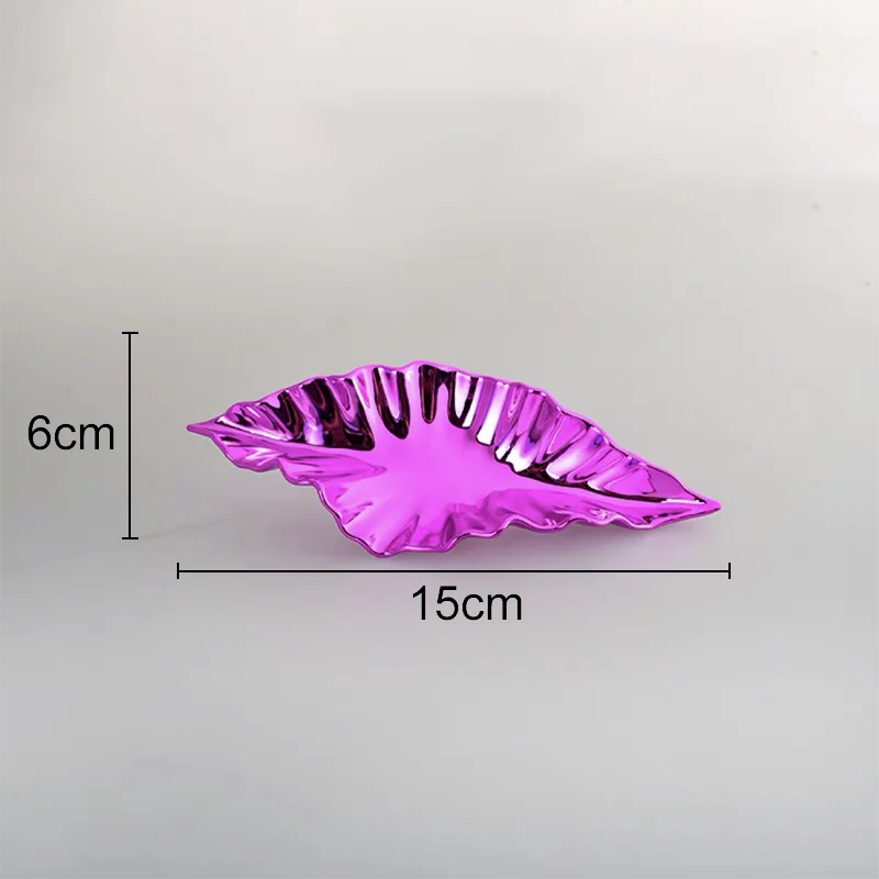 Afralia™ Metal Leaves Wall Hanging Set for Stylish Living Room Decor