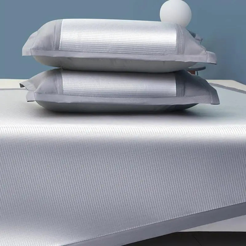 Afralia™ Cooling Sheet 3-Piece Set for Single Twin Bed - Antibacterial Ice Silk Technology