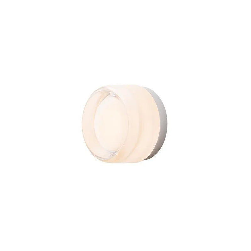 Afralia™ Modern Round Glass Wall Lamp for Living Room, Corridor, Bedroom, Bathroom & Home Decor