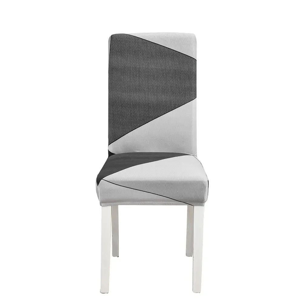 Afralia™ Geometric Stretch Chair Cover Slipcovers | Elastic Seat Case