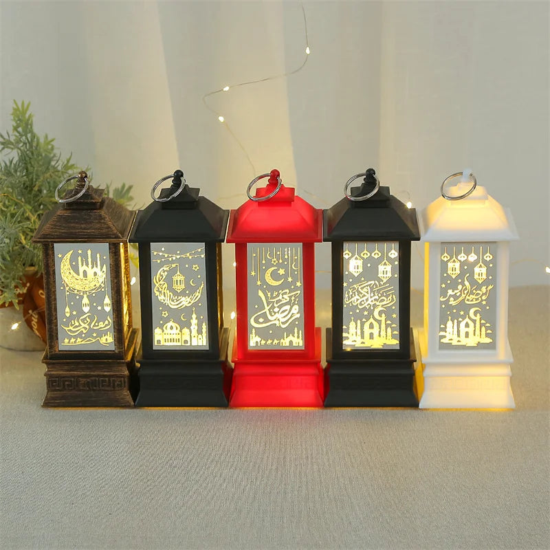 Afralia™ Ramadan Festival LED Lamp Eid Mubarak Night Light