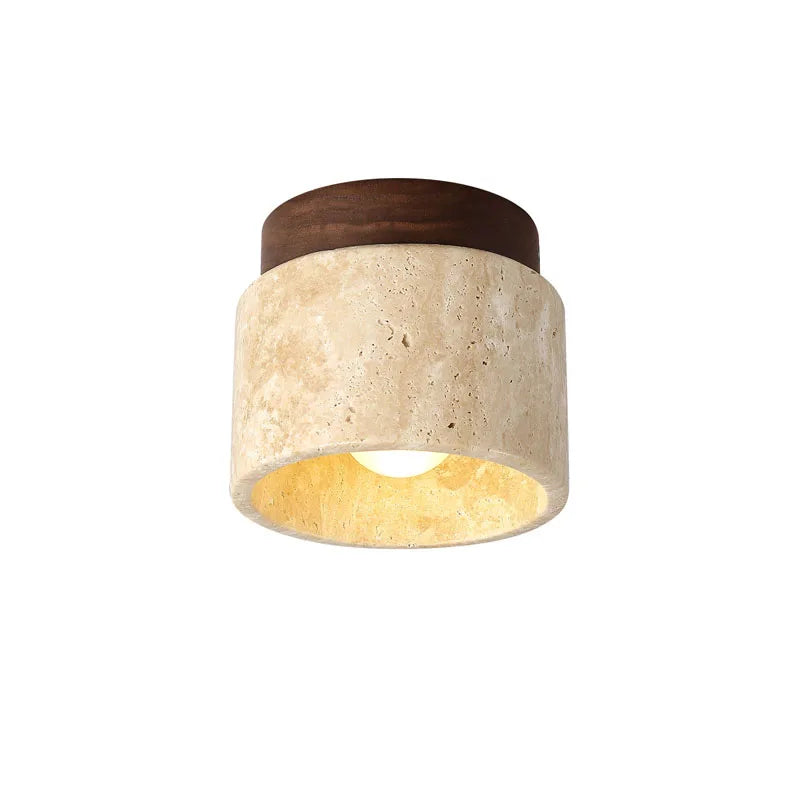 Afralia™ Marble Drop Ceiling Light E17 Bulb for Bedroom, Dining Room, Corridor