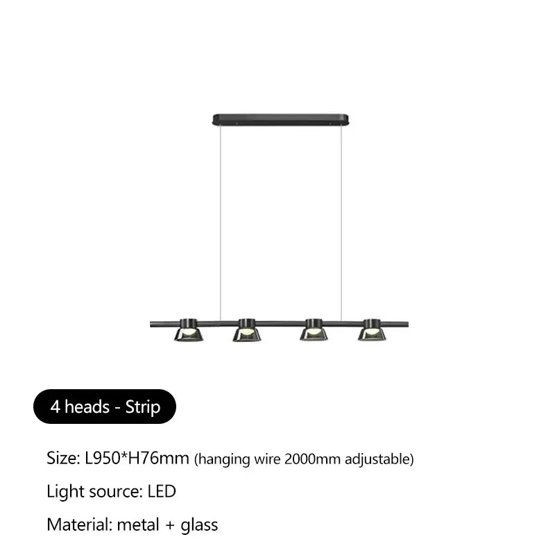Afralia™ Modern Italian Design Chandelier Pendant Light for Living and Dining Room