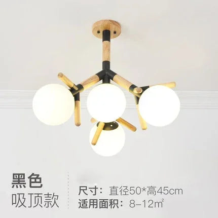 Afralia™ LED Chandelier: Modern Home Decor Hanging Light Fixture for Living Room, Restaurant, Kitchen