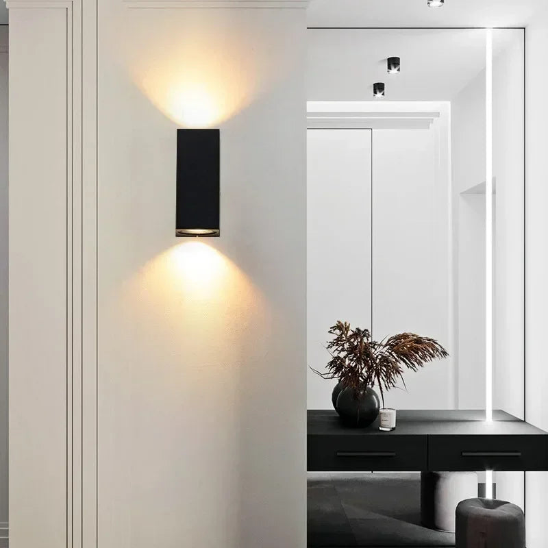 Afralia™ Outdoor Villa GU10 Wall Light for Courtyard, Balcony, Corridor