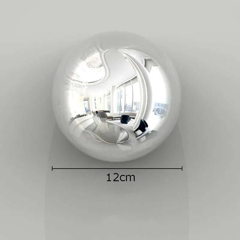 Afralia™ Metal Ball Wall Ornaments Decor for Living Room Aesthetics