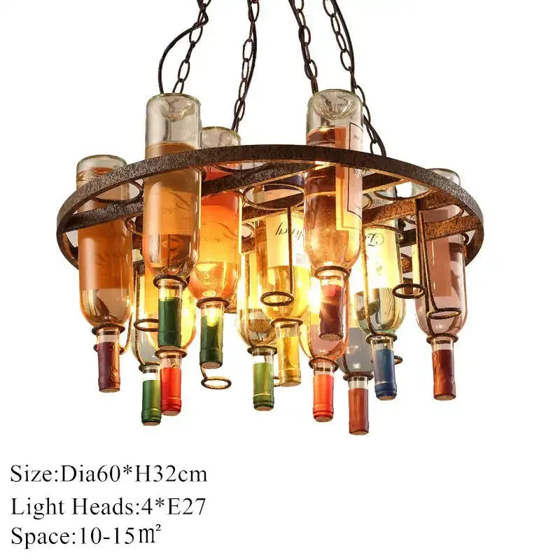 Afralia™ Iron LED Pendant Chandelier for Kitchen, Bar, and Cafe