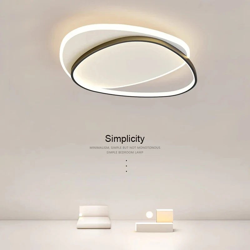 Afralia™ LED Ceiling Lights: Modern Round Lamps for Bedroom, Living Room, Study - Indoor Lighting Fixtures