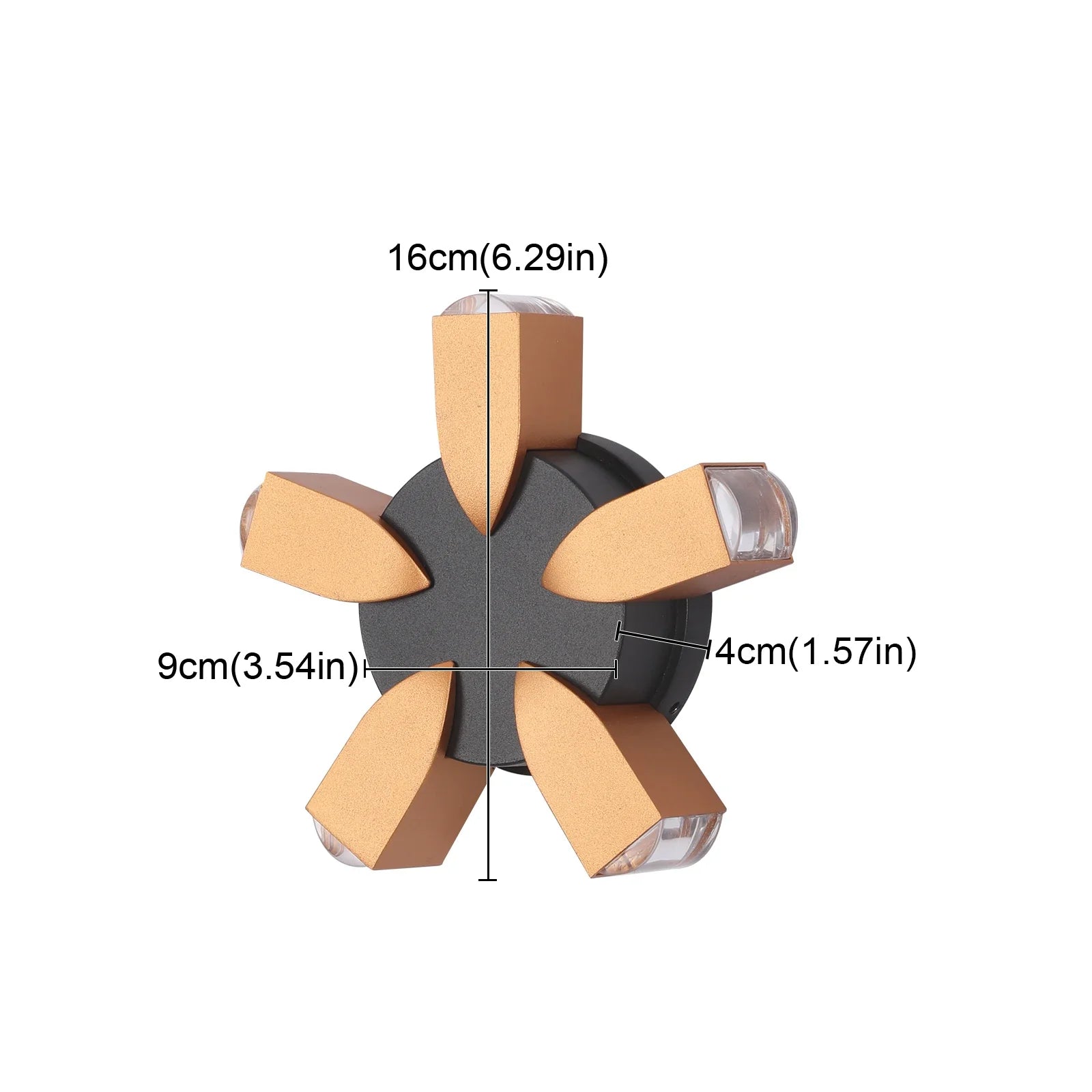 Afralia™ Waterproof LED Wall Light Fixture for Indoor and Outdoor Decor