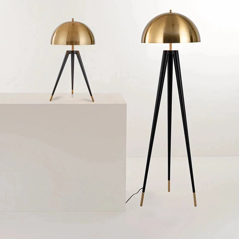 Afralia™ Coyote Tripod Floor Lamp: Modern Stylish Standing Light for Home Decor