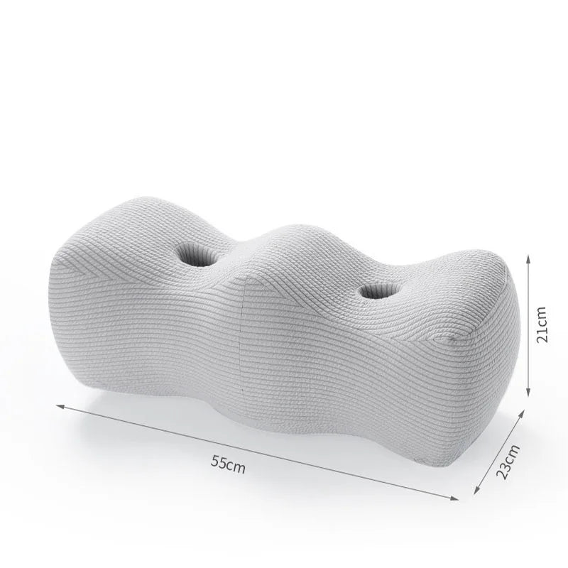 Afralia™ Memory Foam Leg Pillow: Super Soft Lift Cushion for Varicose, Knee Support