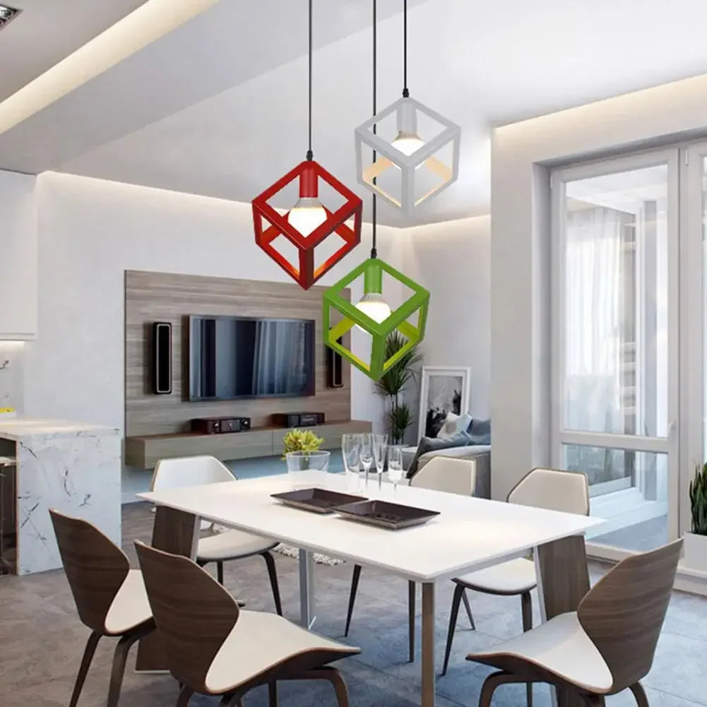 Afralia™ Elegant Square Chandelier by Artful Design - Stylish Ceiling Light for Kitchen & Bedroom