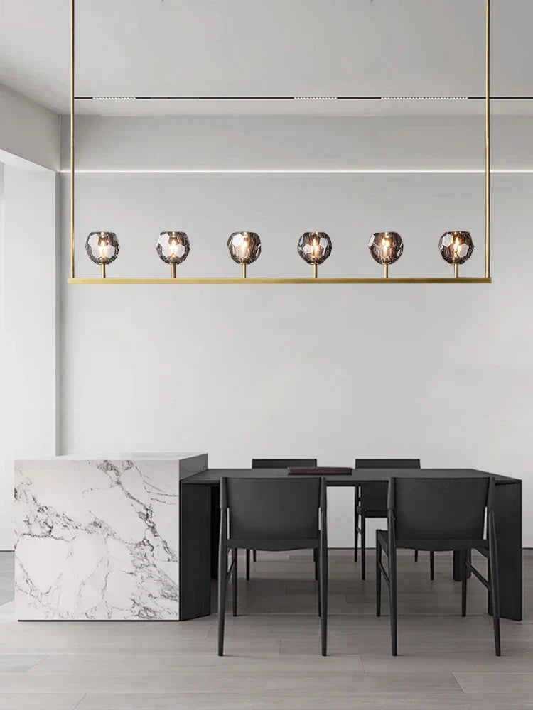 Afralia™ Crystal Chandelier Lights for Modern Kitchen Island Bar Decor