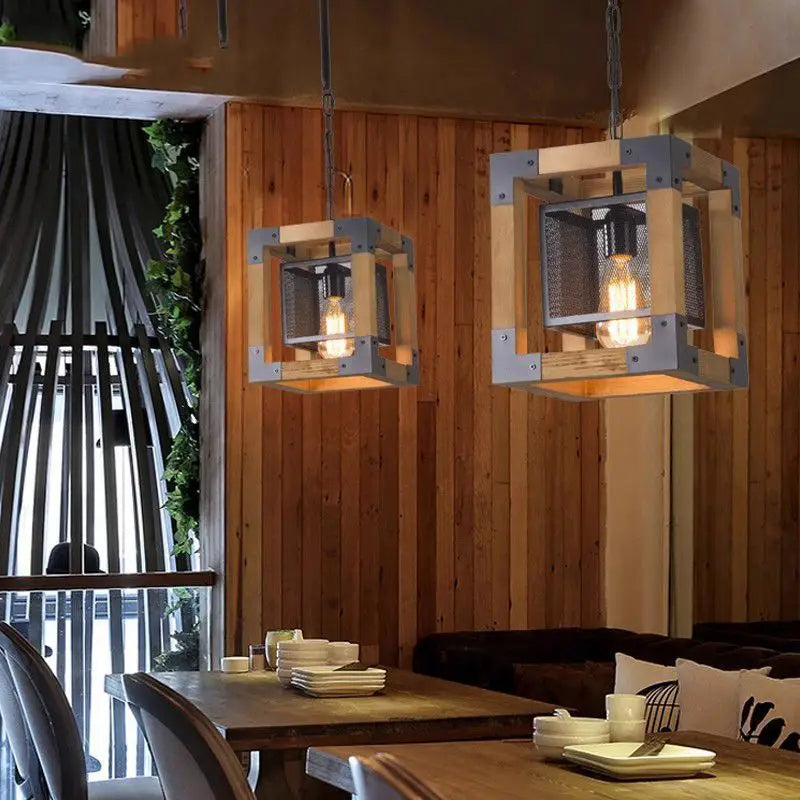 "Afralia™ Vintage Hotel Wrought Iron Chandelier for Dining and Living Room Decor"