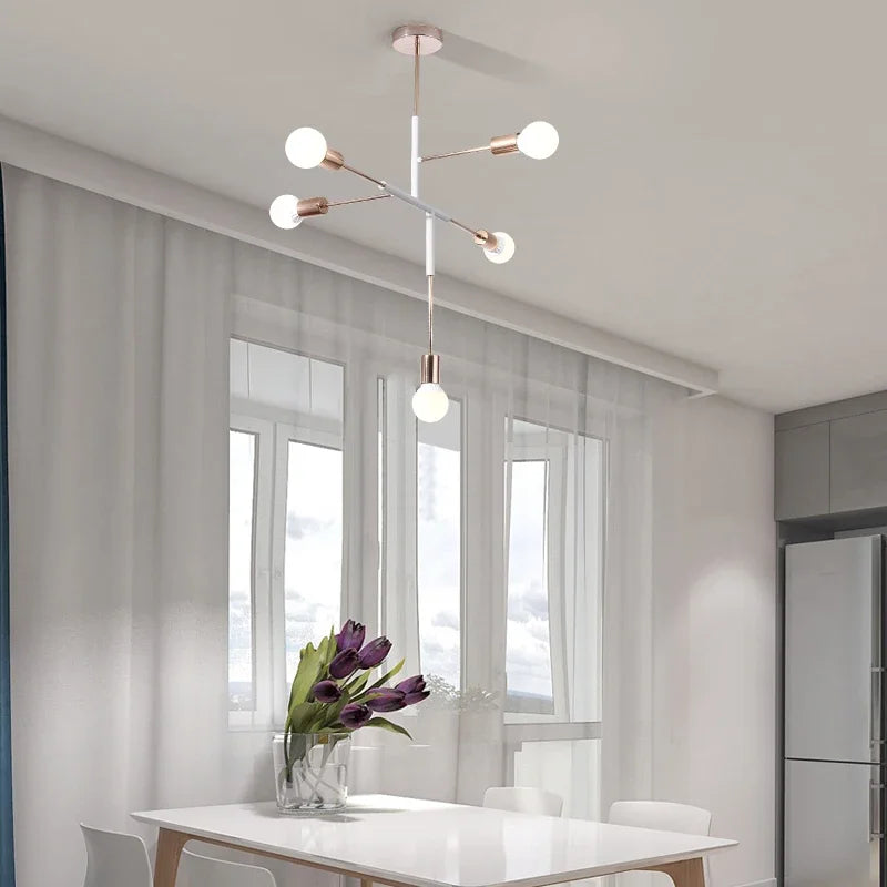 Afralia™ Modern Luxury Pendant Light Industrial Nordic Hanging Lamp