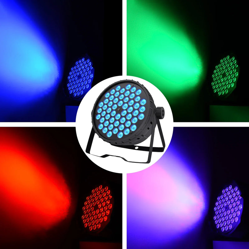 Afralia™ Big Dipper RGB LED Stage Lighting with DMX Controller - Party Disco Lights