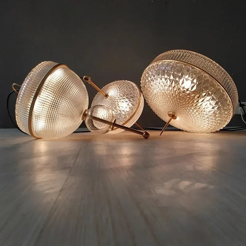 Afralia™ Mid Century Glass Pendant Light for Kitchen Dining Decor