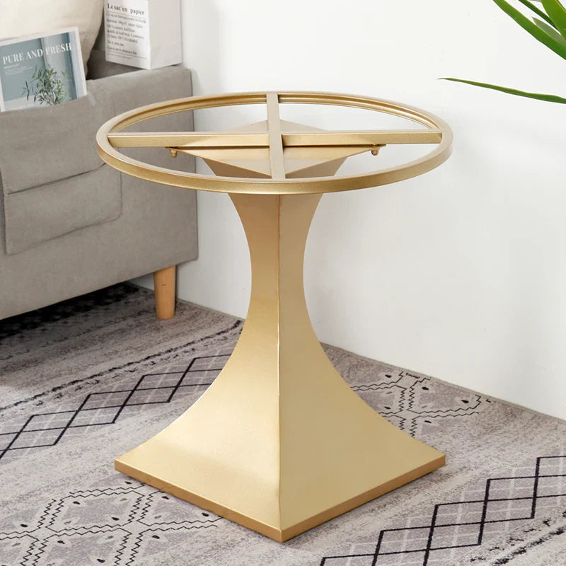 Afralia™ Metal Tea Table Leg Sofa Support Frame for Dining & Balcony Furniture