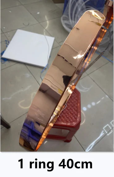 Afralia™ Nordic Ring LED Pendant Chandelier for Home Living Dining Kitchen Lighting