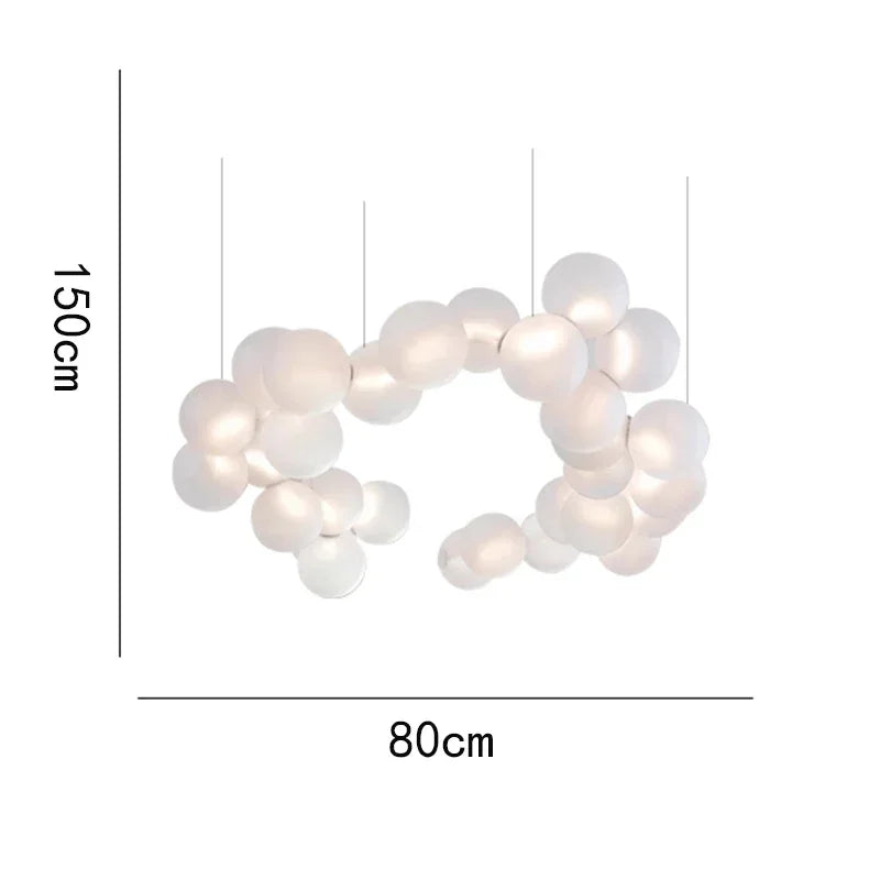 Afralia™ Modern LED Pendant Chandeliers for Living Room & Dining Room Lighting