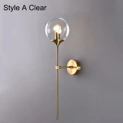 Afralia™ Vintage Loft Chandelier E27 Round Ball Light Ceilling Lamp Black Gold