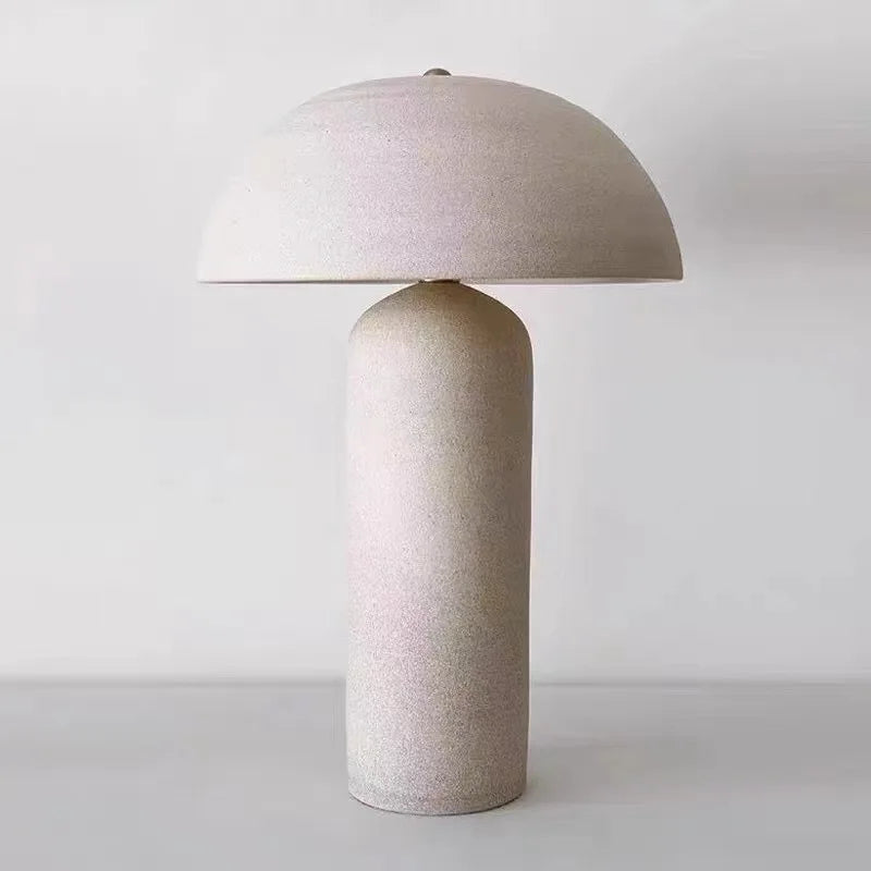 Afralia™ Ceramicah Tera Lamp: Minimalist Nordic Retro Design for Living Room, Bedroom, and More