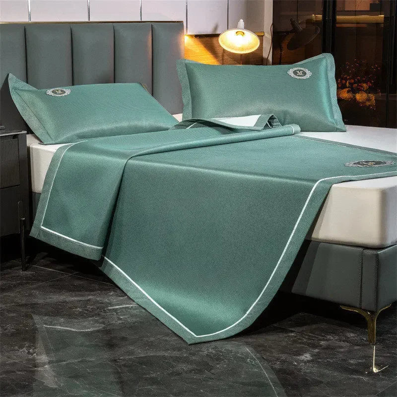 Afralia™ Carbon Light Cooling Mat: Luxury Breathable Bed Protection Pad for Cool Summer Sleep