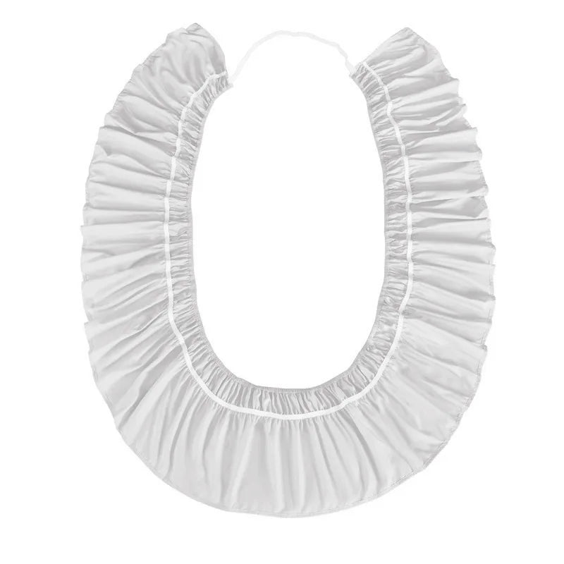 Afralia™ Ruffled Bed Skirt - Queen King Full Size - Solid Color - Adjustable Elastic Band