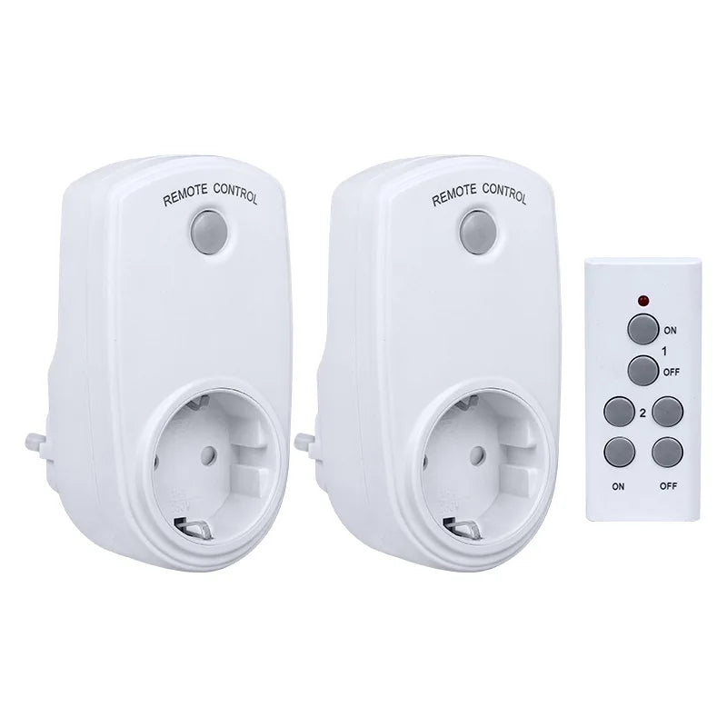 Afralia™ Smart Wireless Remote Control Power Outlet Socket - EU Plug