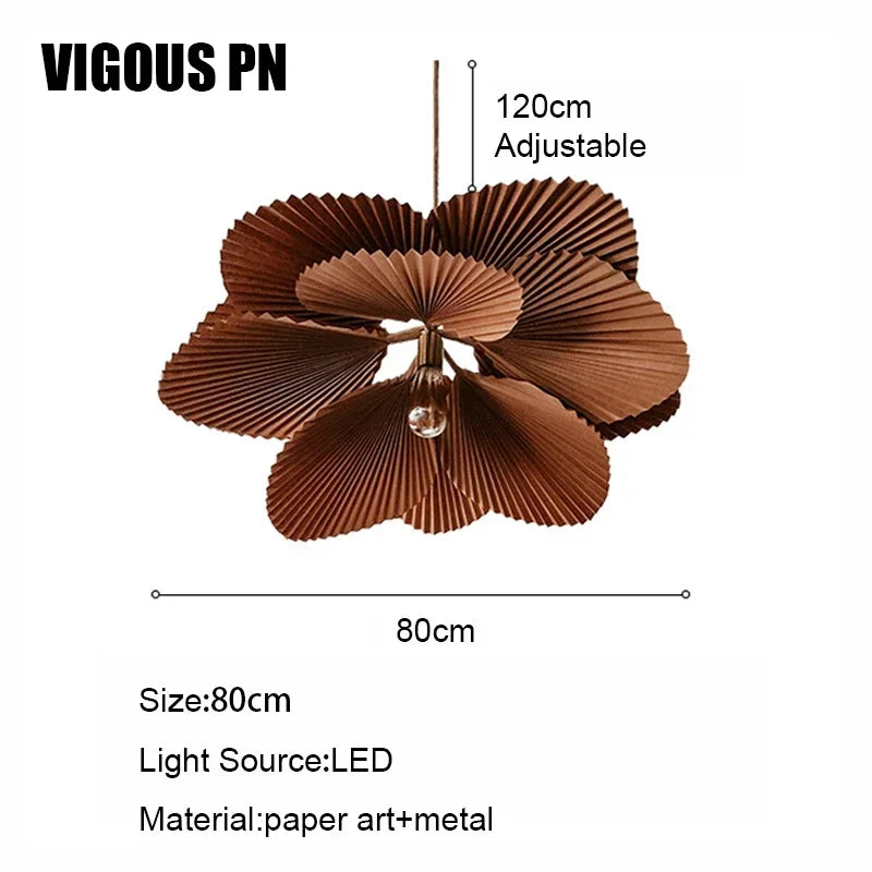 Afralia™ Handmade Floral Chandelier for Home Decor & Hospitality Lighting